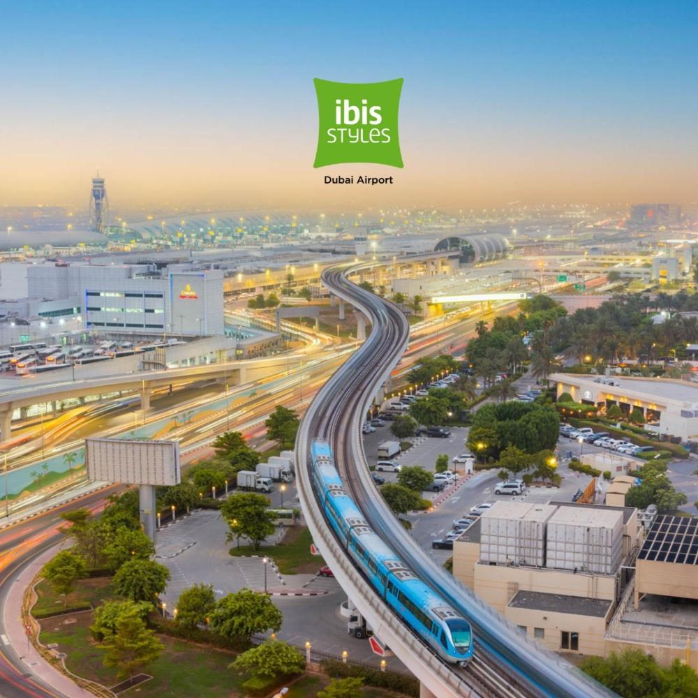 Ibis Styles Dubai Airport Hotel Exterior foto